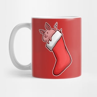 Holiday Christmas Stocking Piglet Mug